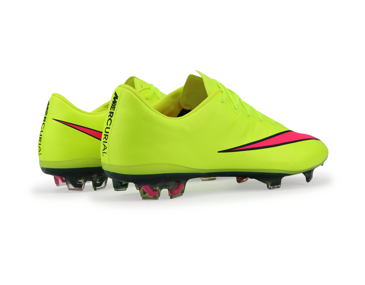 Nike Men's Mercurial Vapor X FG Volt/Hyper Pink/Black Volt