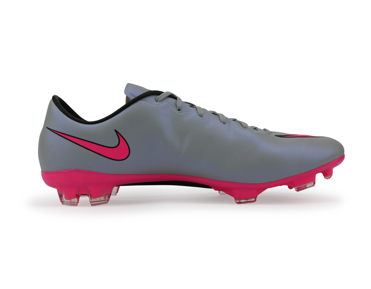 Nike Men's Mercurial Veloce II FG Wolf Grey/Black/Hyper Pink