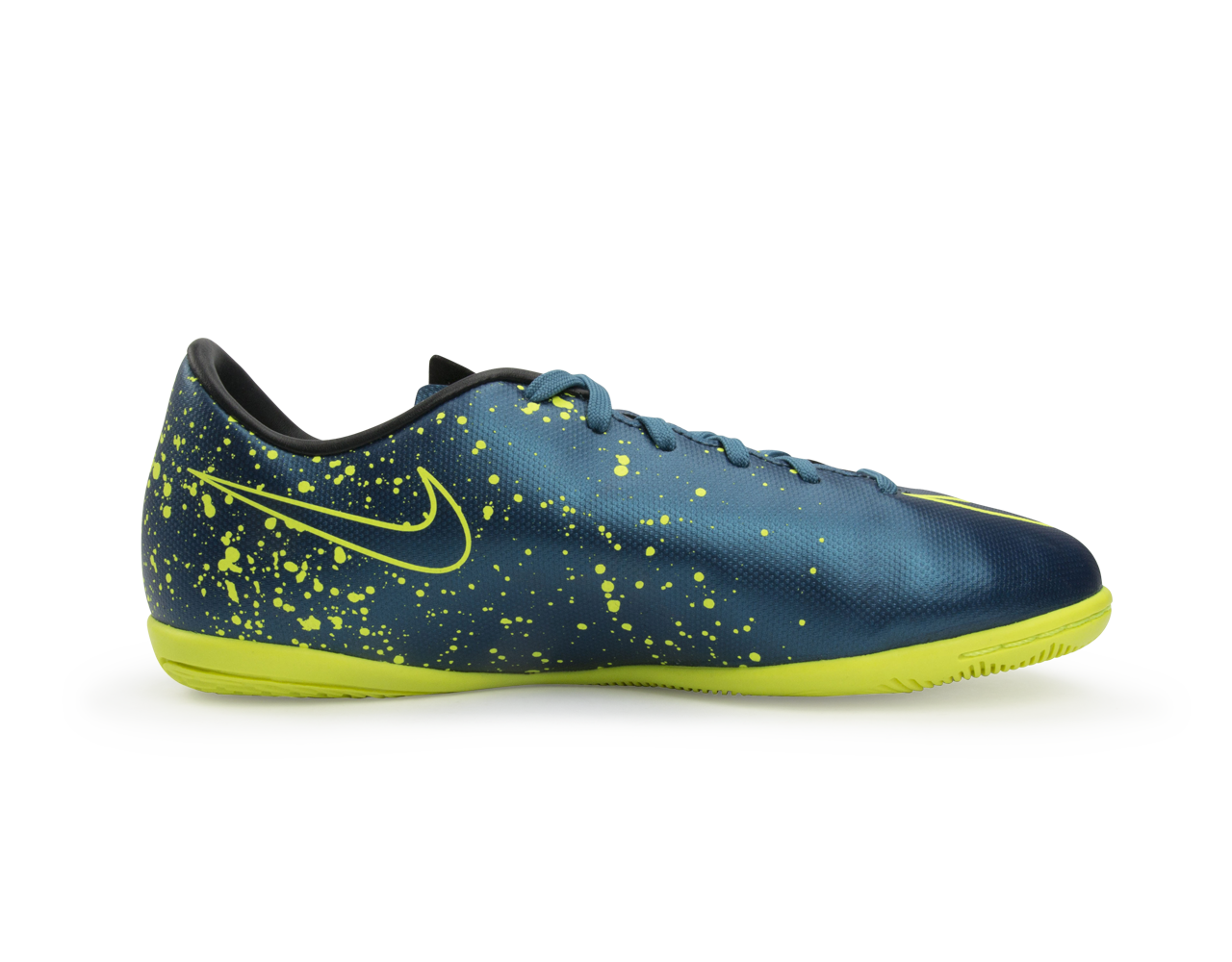 Nike Kids Mercurial Victory V Indoor Soccer Shoes Squadorn Blue/Black/Volt