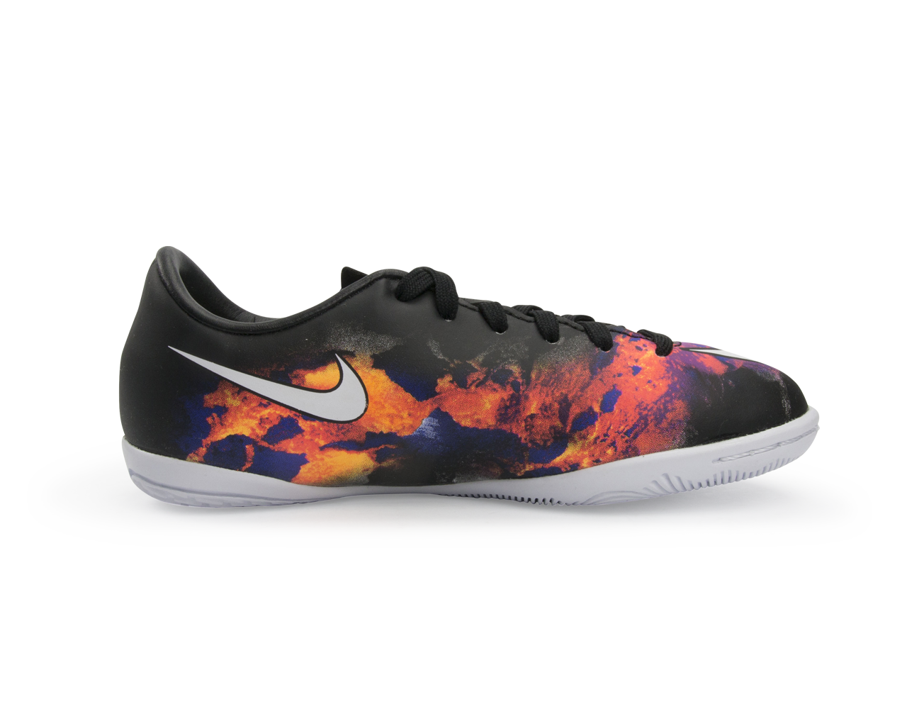 Nike Kids Mercurial Victory V CR Indoor Soccer Shoes Black/White/Total Crimson