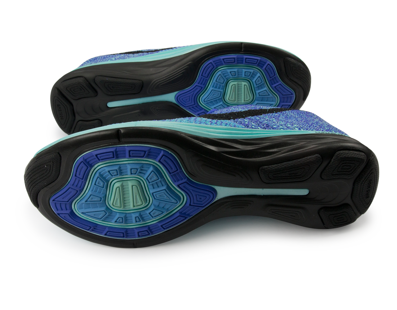 Nike Women's Flyknit Lunar 3 Running Shoes Light Aqua/Persian Violet/University Blue