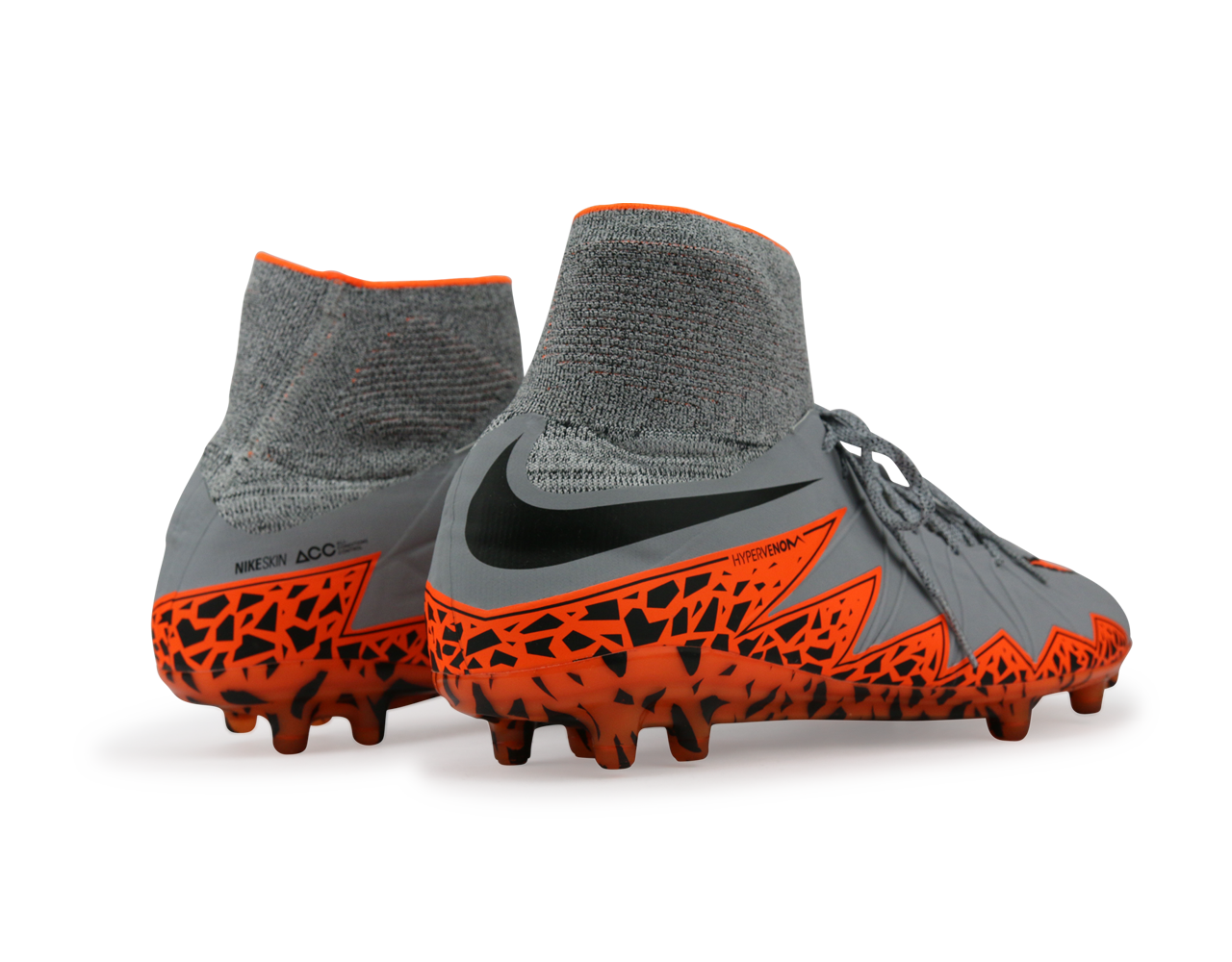 Nike Men's Hypervenom Phantom II FG Wolf Grey/Total Orange/Black