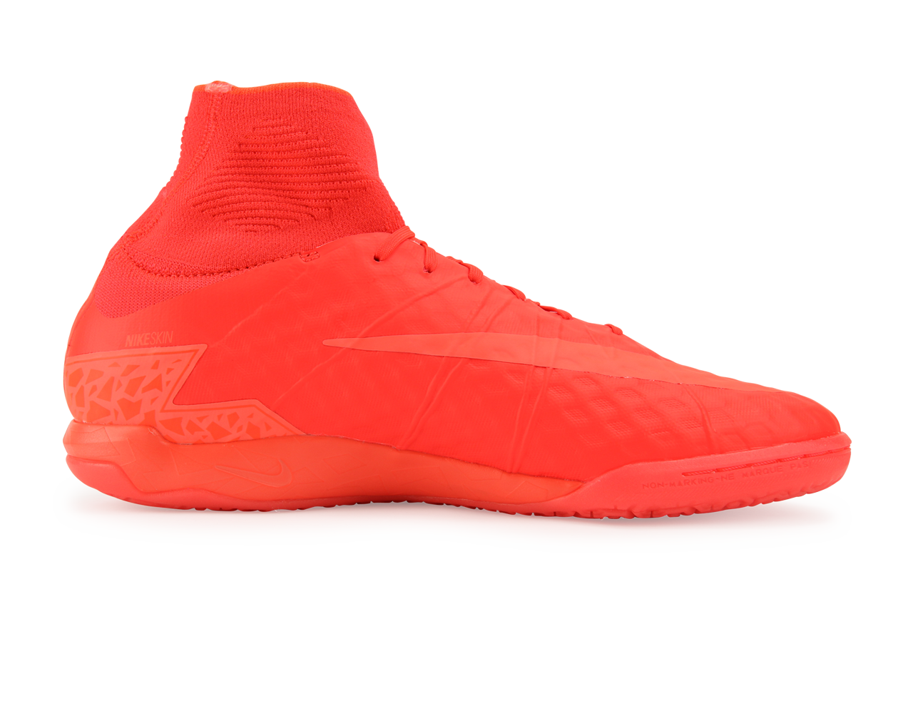 Nike Men's HypervenomX Proximo Indoor Soccer Shoes Bright Crimson/Hyper Orange