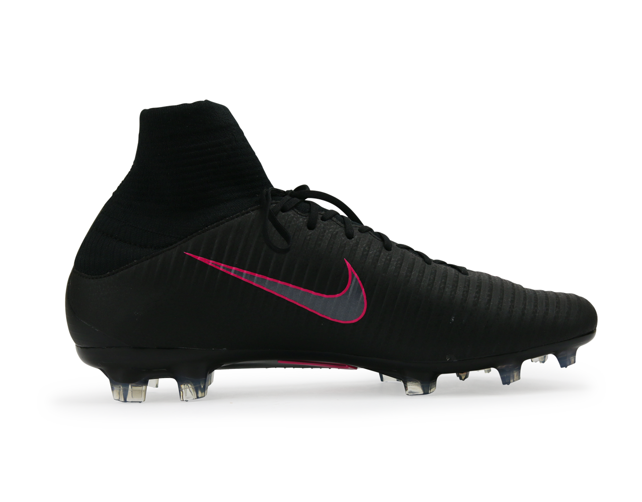 Nike Kids Mercurial Superfly V FG Black/Black/Pink Blast