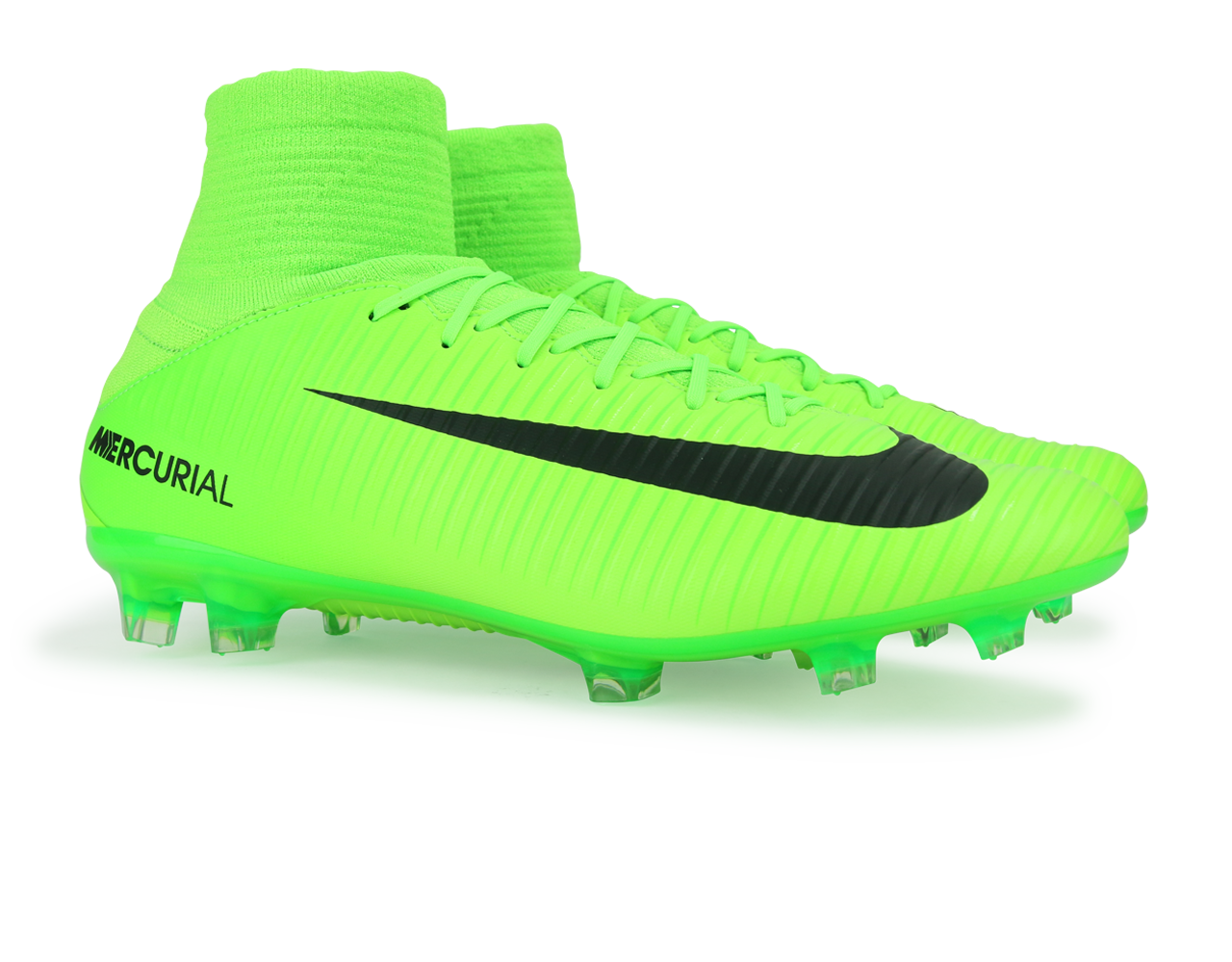 Nike Men's Mercurial Veloce III Dynamic Fit FG Electric Green/Black/Flash Lime