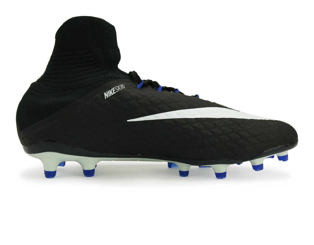 Nike Men's Hypervenom Phatal III Dynamic Fit FG Black/White/Game Royal