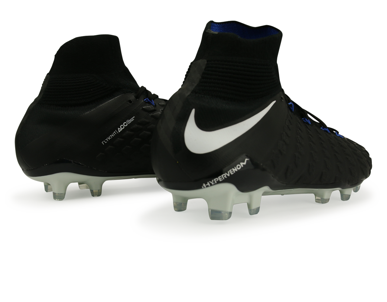 Nike Men's Hypervenom Phantom III Dynamic Fit FG Black/White/Game Royal