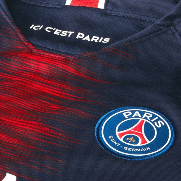 Nike Kids Paris Saint-Germain 18/19 Home Jersey Midnight Navy/White