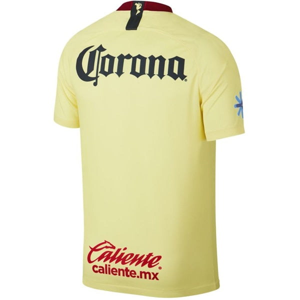 Nike Men's Club America 18/19 Home Jersey Lemon Chiffon/Gym Red