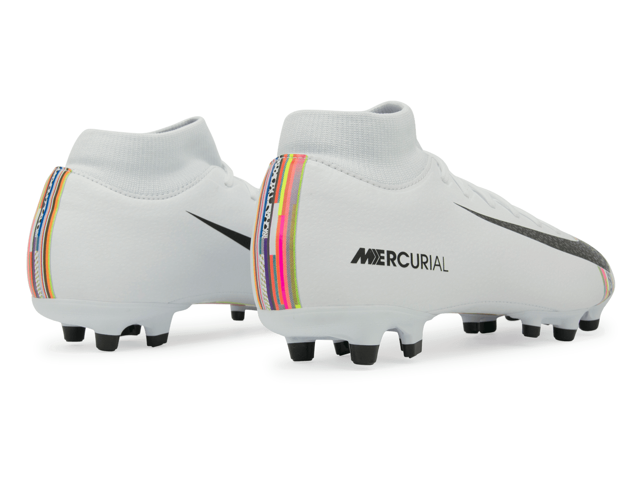 Nike Men's Mercurial Superfly 6 Academy CR7 MG White/Black/Pure Platinum