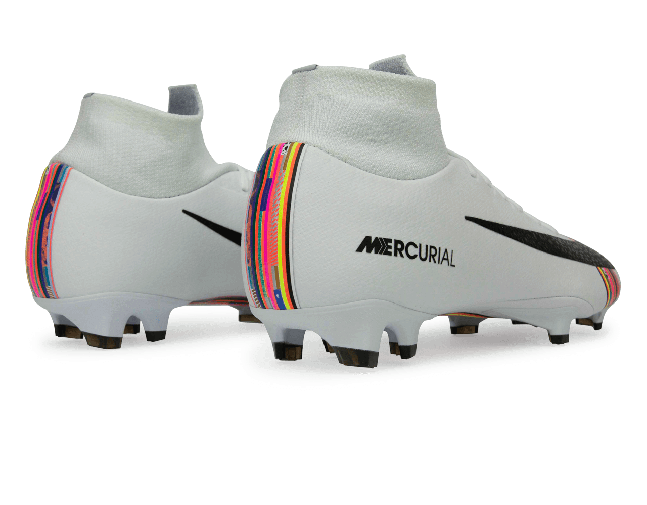Nike Men's Mercurial Superfly 6 Pro FG White/Black/Pure Platinum