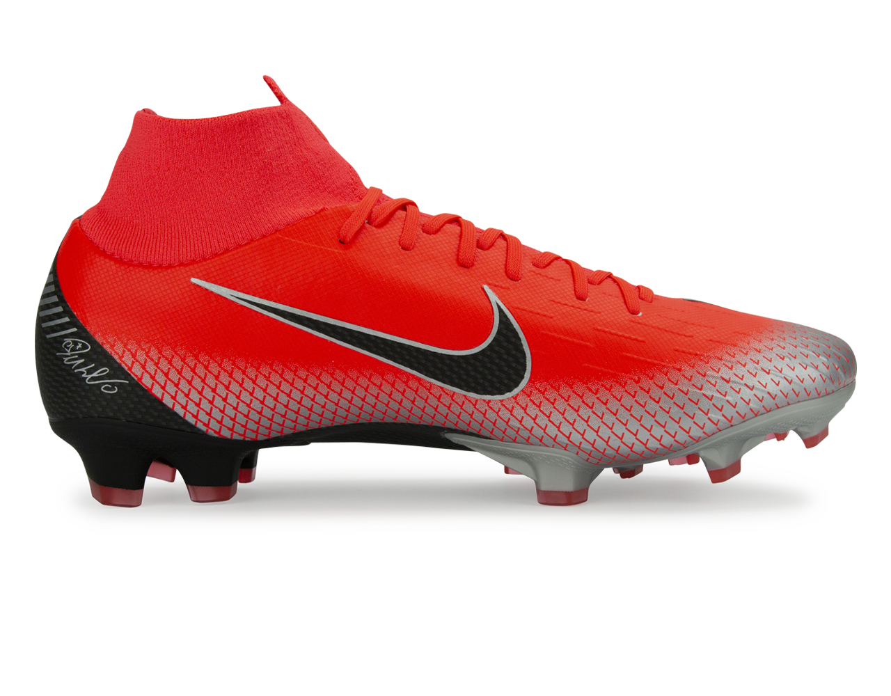 Nike Men's Mercurial CR7 Superfly 6 Pro FG Bright Crimson/Black