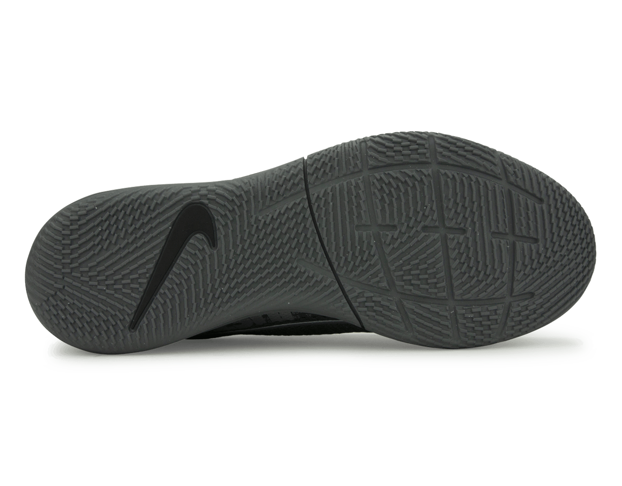 Nike Kids Mercurial Vapor 13 Academy Indoor Soccer Shoes Black/Metalic Cool Grey