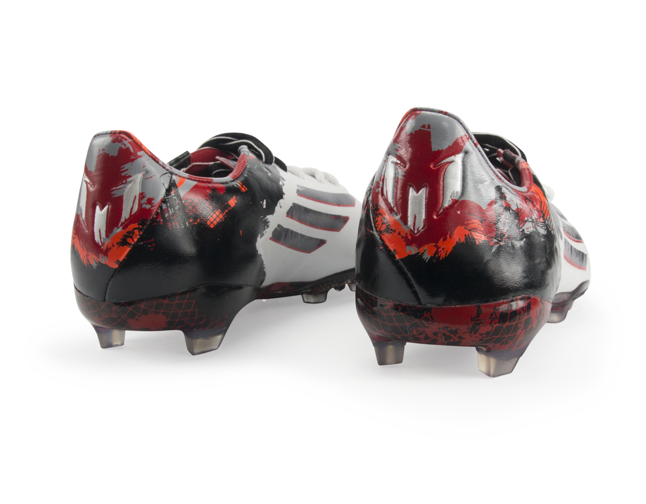 adidas Kids Messi F50 FG Running White/Sharp Grey/Light Scarlet