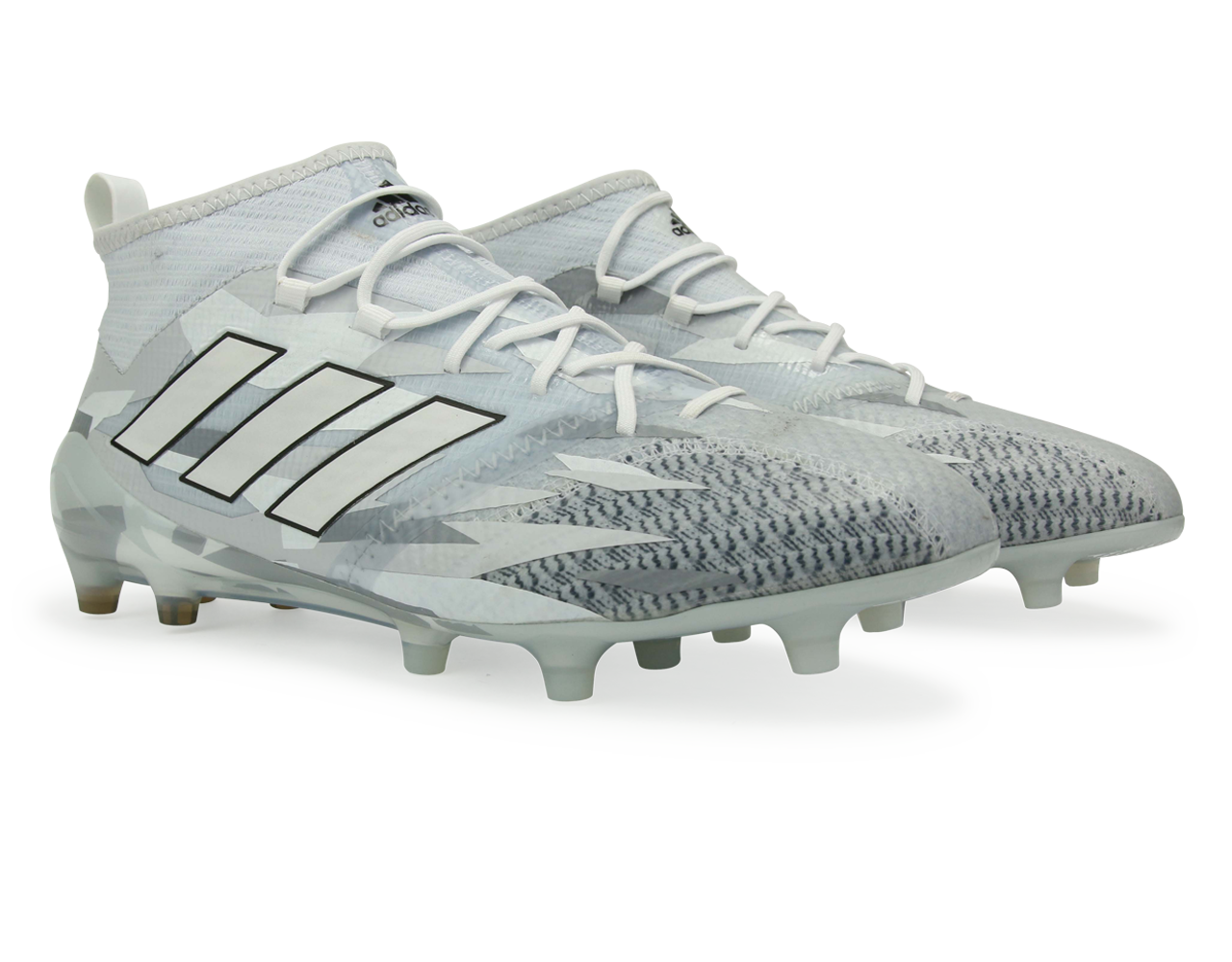 adidas Men's ACE 17.1 Primeknit FG White/Core Black