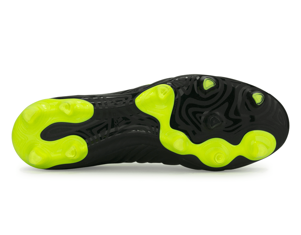 adidas Men's Copa 19.1 FG Off Black/Solar Yellow