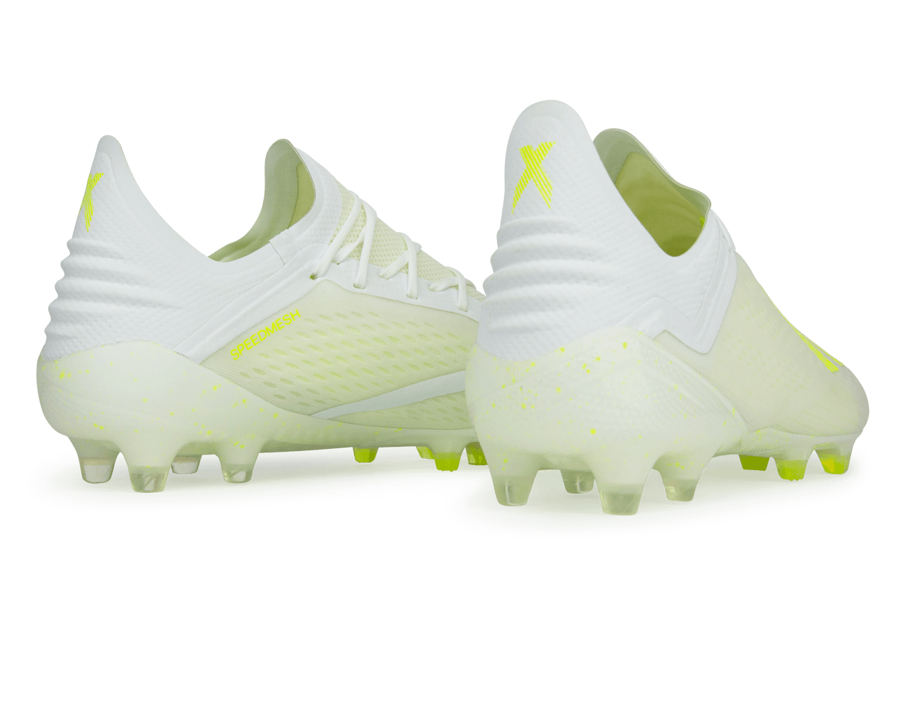 adidas Men's X 18.1 FG Cloud White/Solar Yellow/Off White