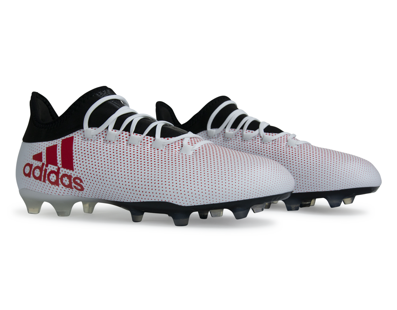 adidas Men's X 17.2 FG White/Real Coral/Core Black