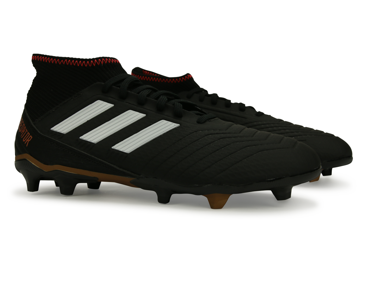 adidas Men's Predator 18.3 FG Core Black/White