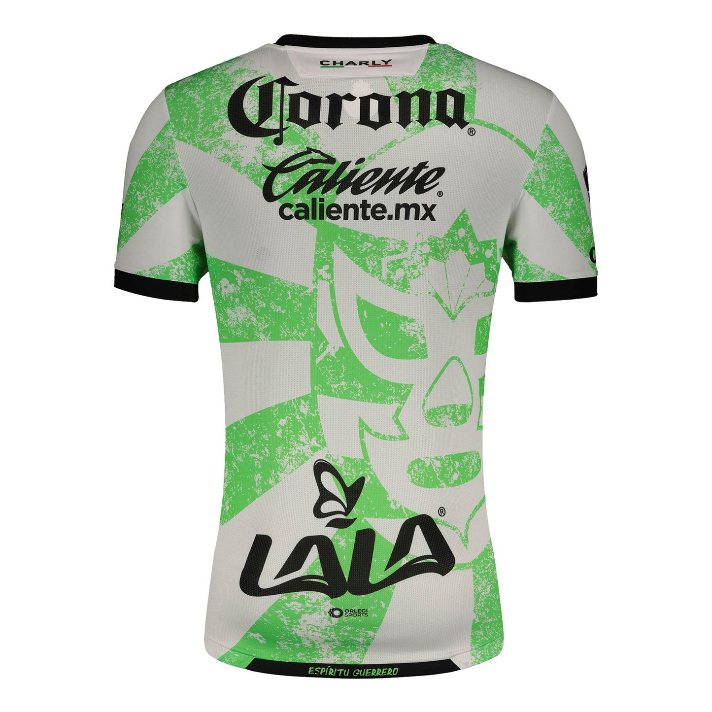 Charly Men's Santos Laguna 2021/22 Authentic Luchador Jersey White/Green