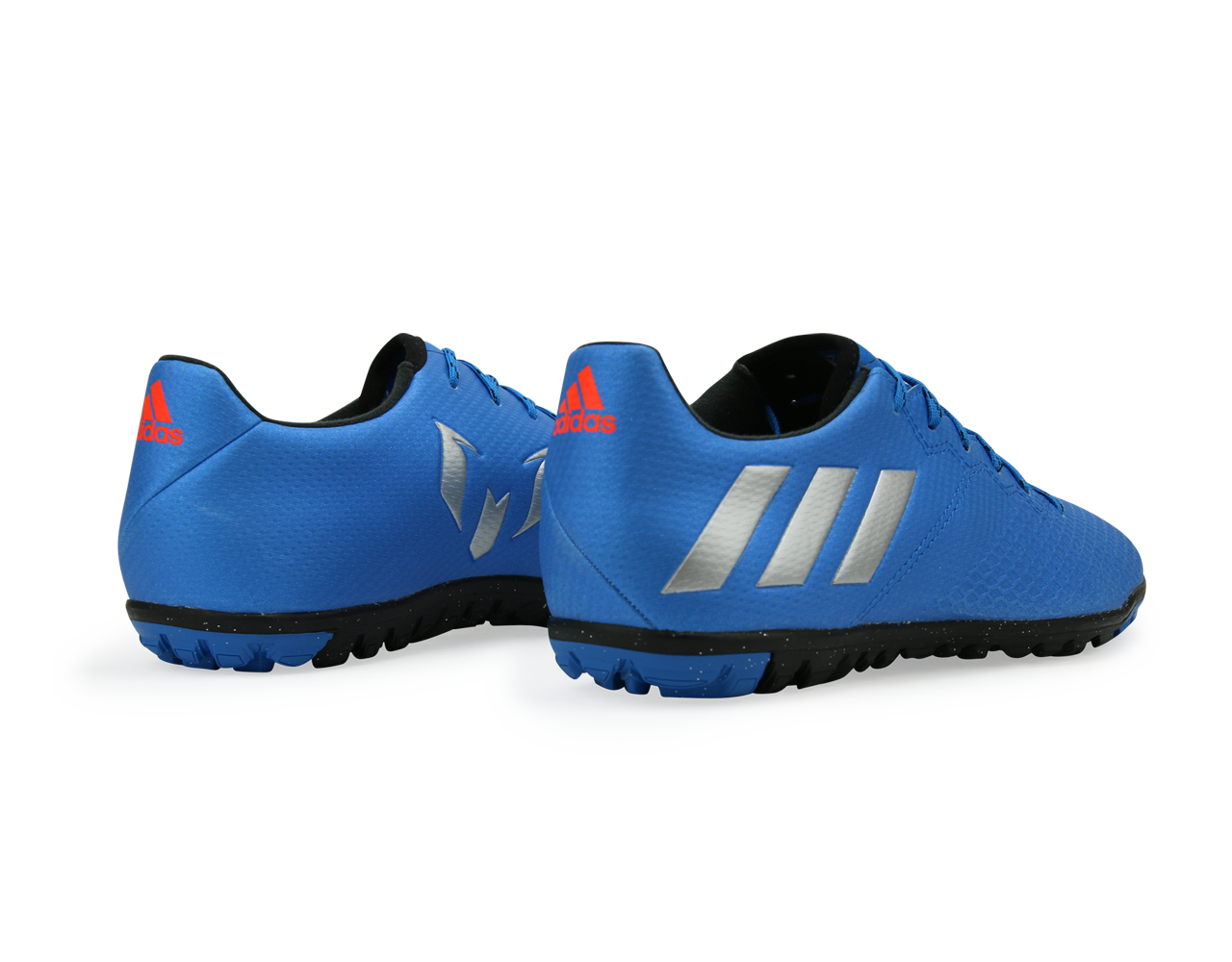 adidas Men's Messi 16.3 Turf Soccer Shoes Sho Blue/Metalic Silver