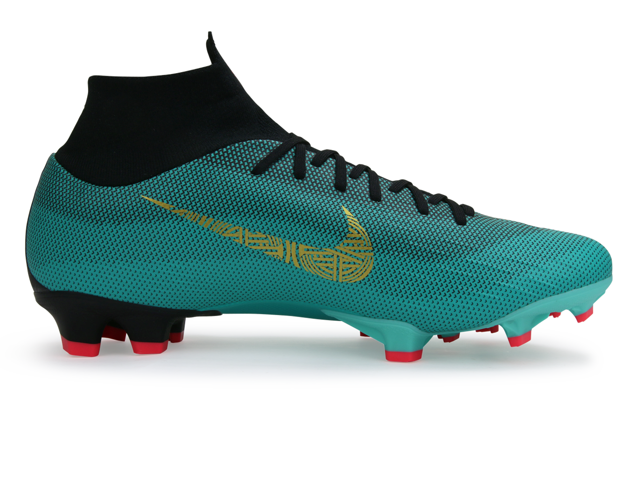 Nike Men's Mercurial CR7 Superfly 6 Pro FG Clear Jade/Hyper Turquoise
