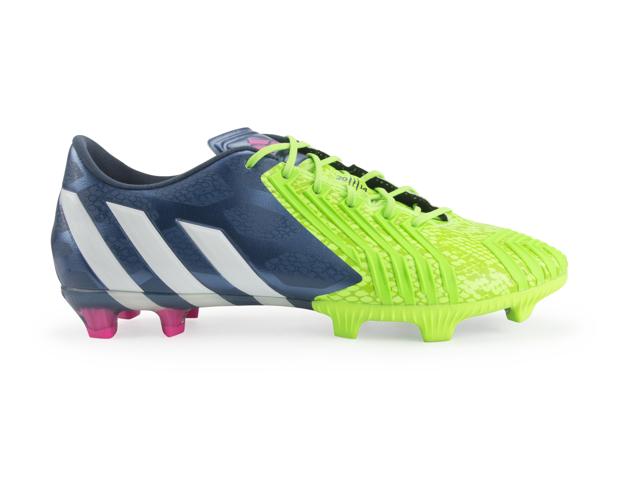 adidas Men's Predator Instinct FG Rich Blue/Running White/Neon Green