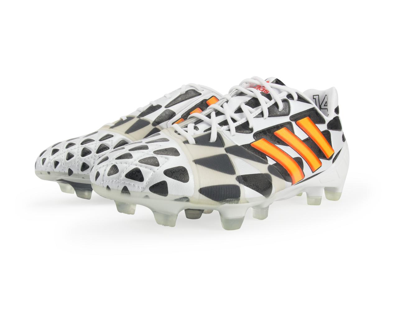 adidas Men's Nitrocharge 1.0 TRX FG (Battle Pack) Black/Running White