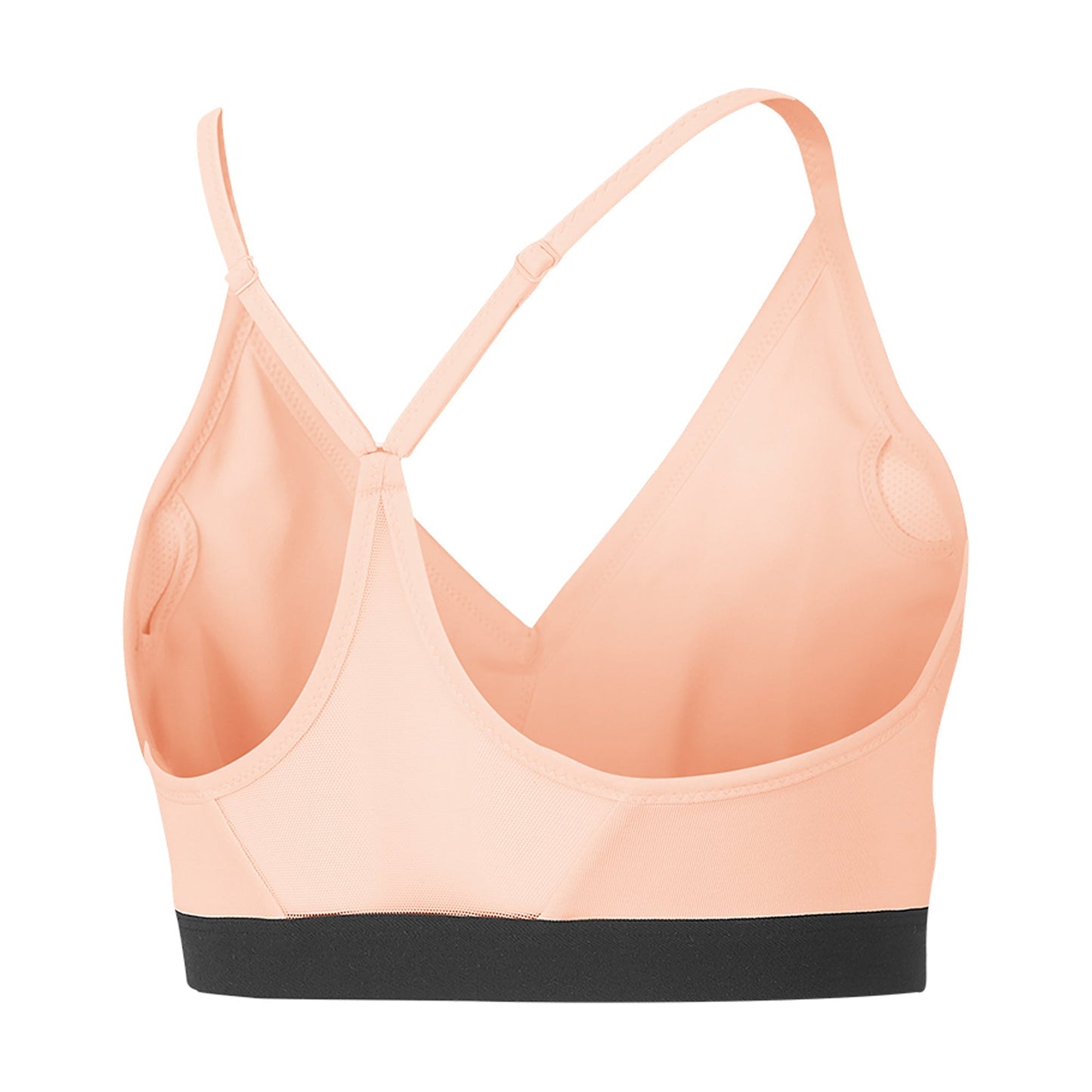 Nike Women's Indy Dri-FIT V-Neck Sports Bra Pink/Black