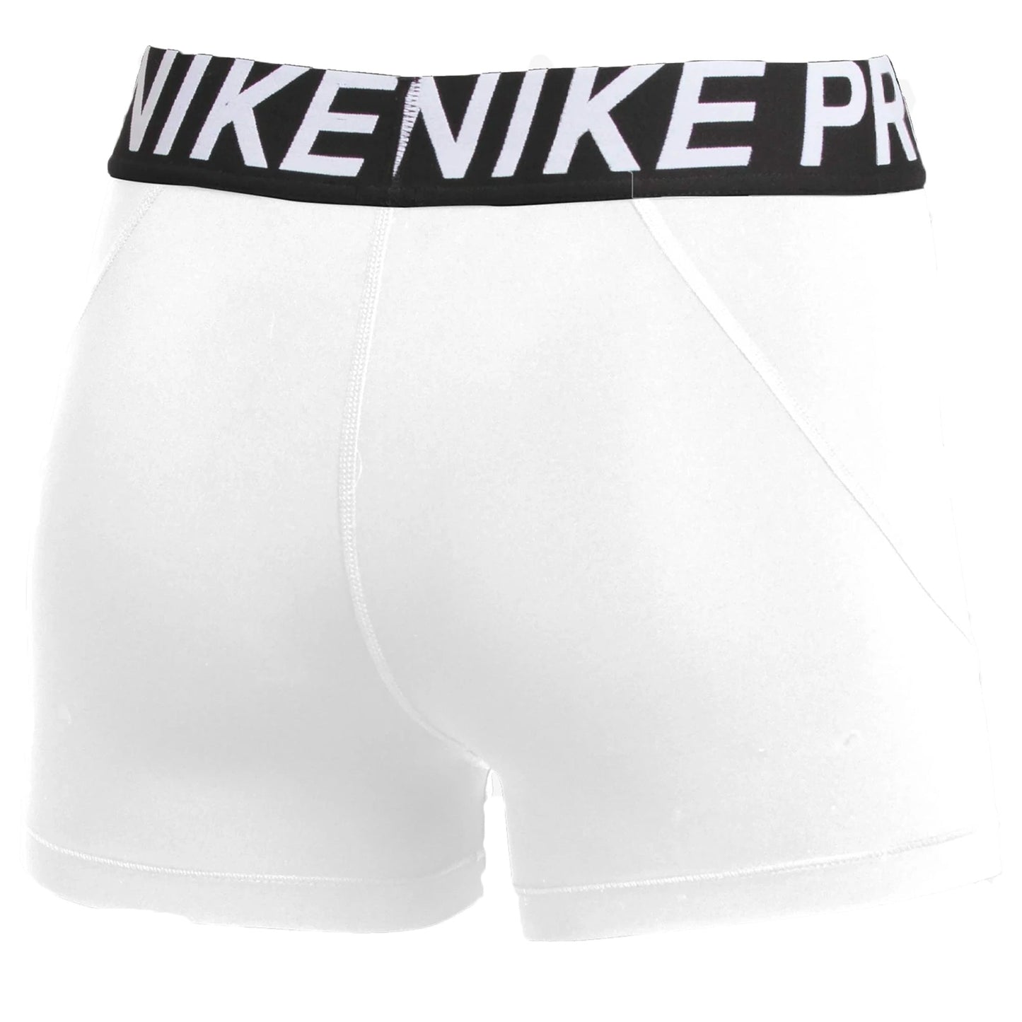 Nike Women's Pro Tight 3'' Shorts White/Black