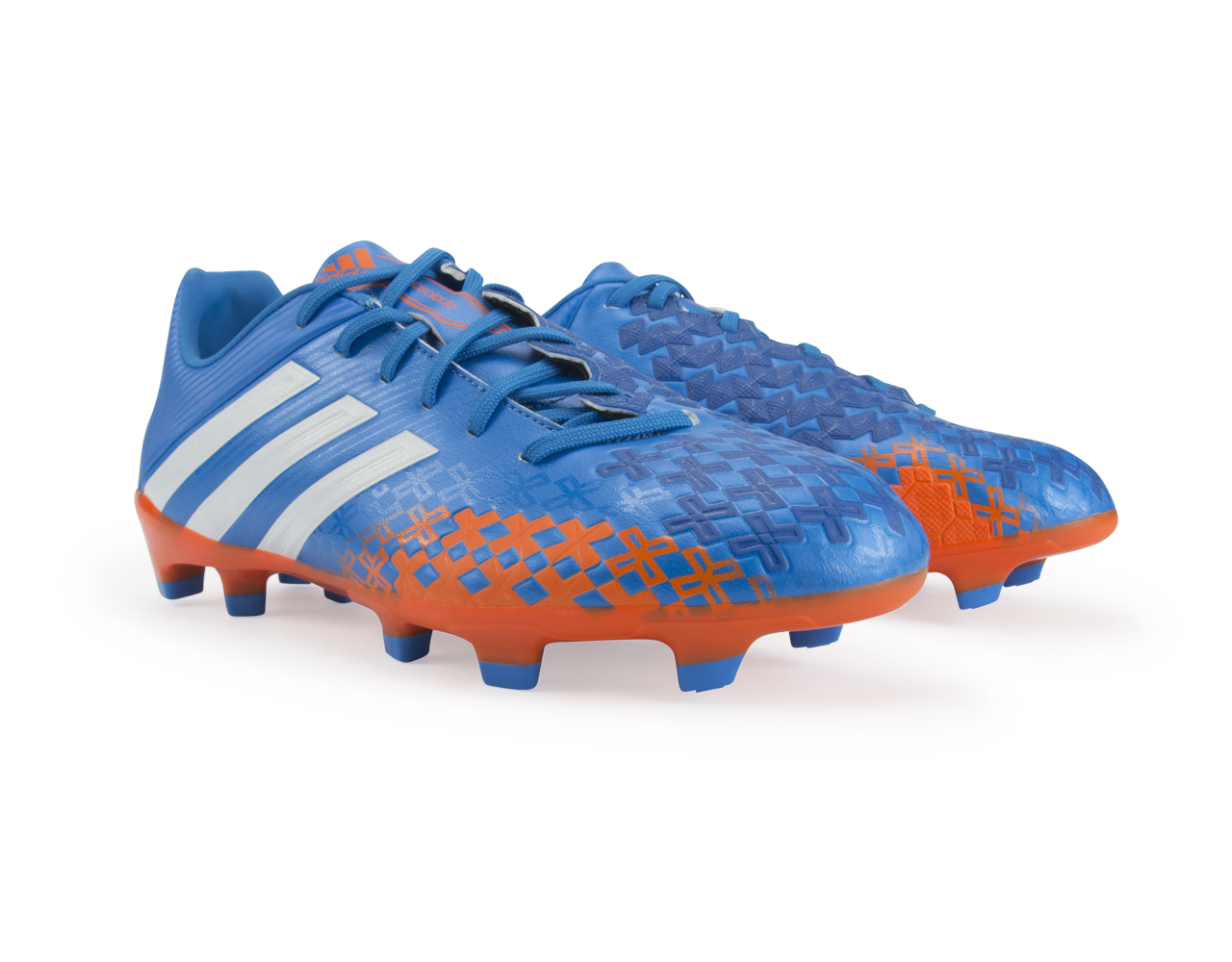 adidas Men's Predator Absolado LZ TRX FG Prime Blue/Running White/Orange
