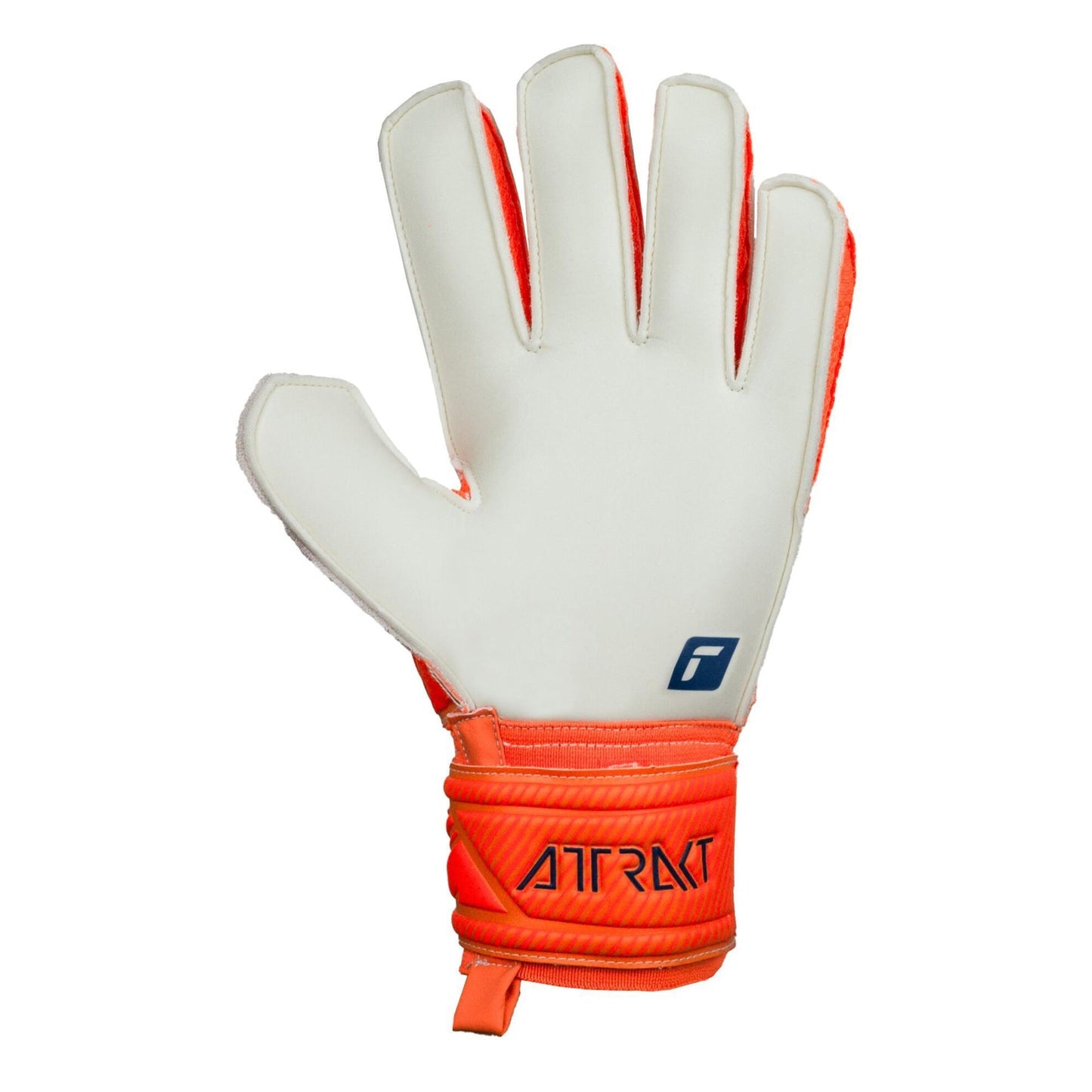 Reusch Men's Goalkeeper Attrakt Solid Gloves Orange/Blue