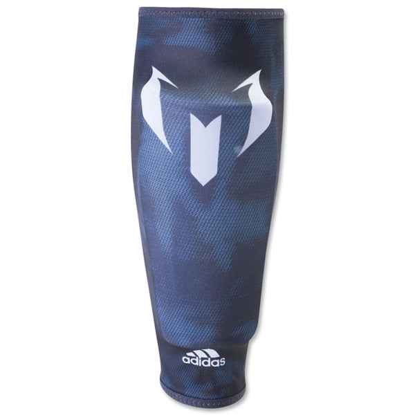 adidas Messi 10 Shin Guards Prime Blue/Metallic Silver/Phantom