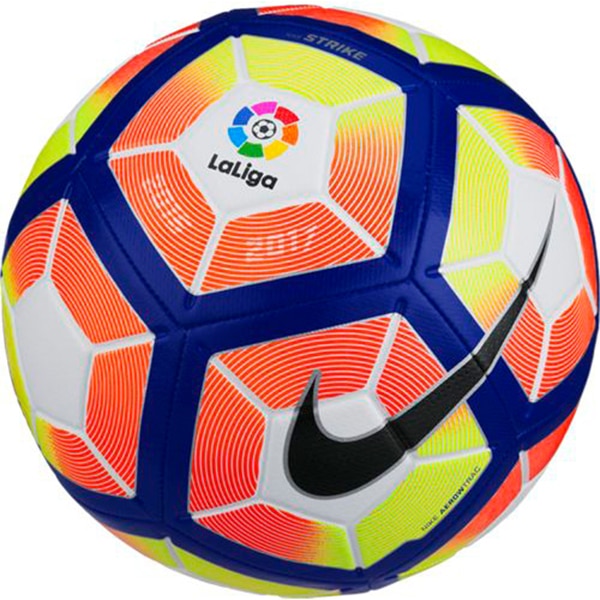 Nike La Liga Strike 16/17 Ball White/Orange/Blue/Black