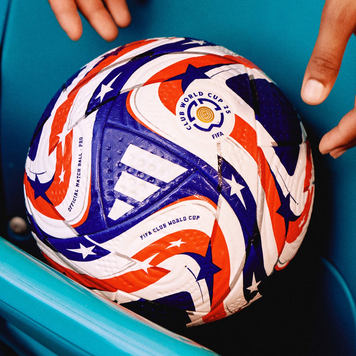 adidas FIFA Club World Cup 2025/26 Official Match Ball White/Blue/Red