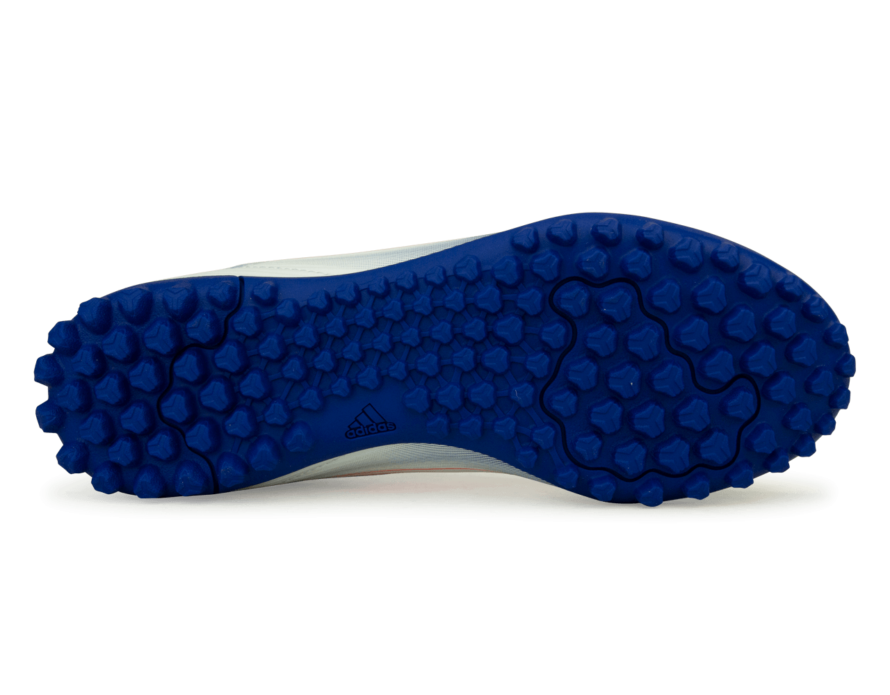 adidas Kids F50 Club TF White/Lucid Blue