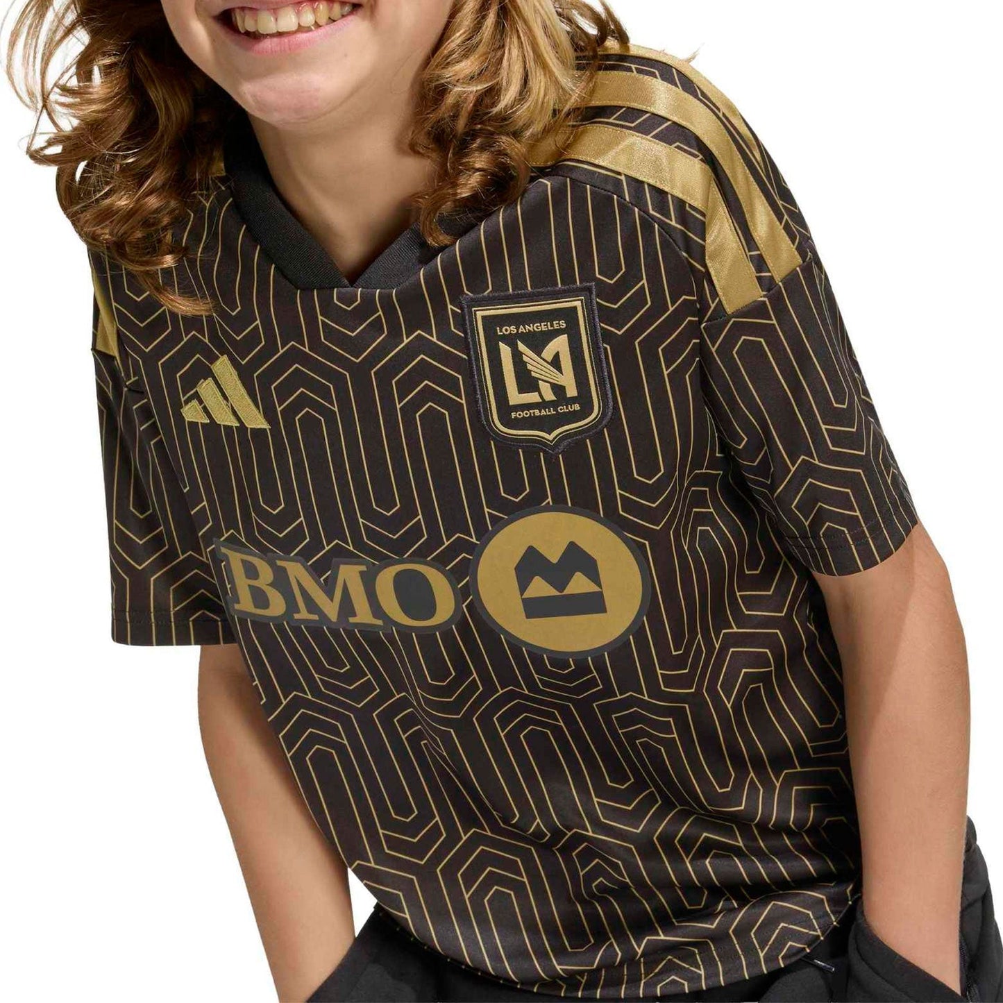 adidas Kids LAFC 2026/27 Home Jersey Black/Gold