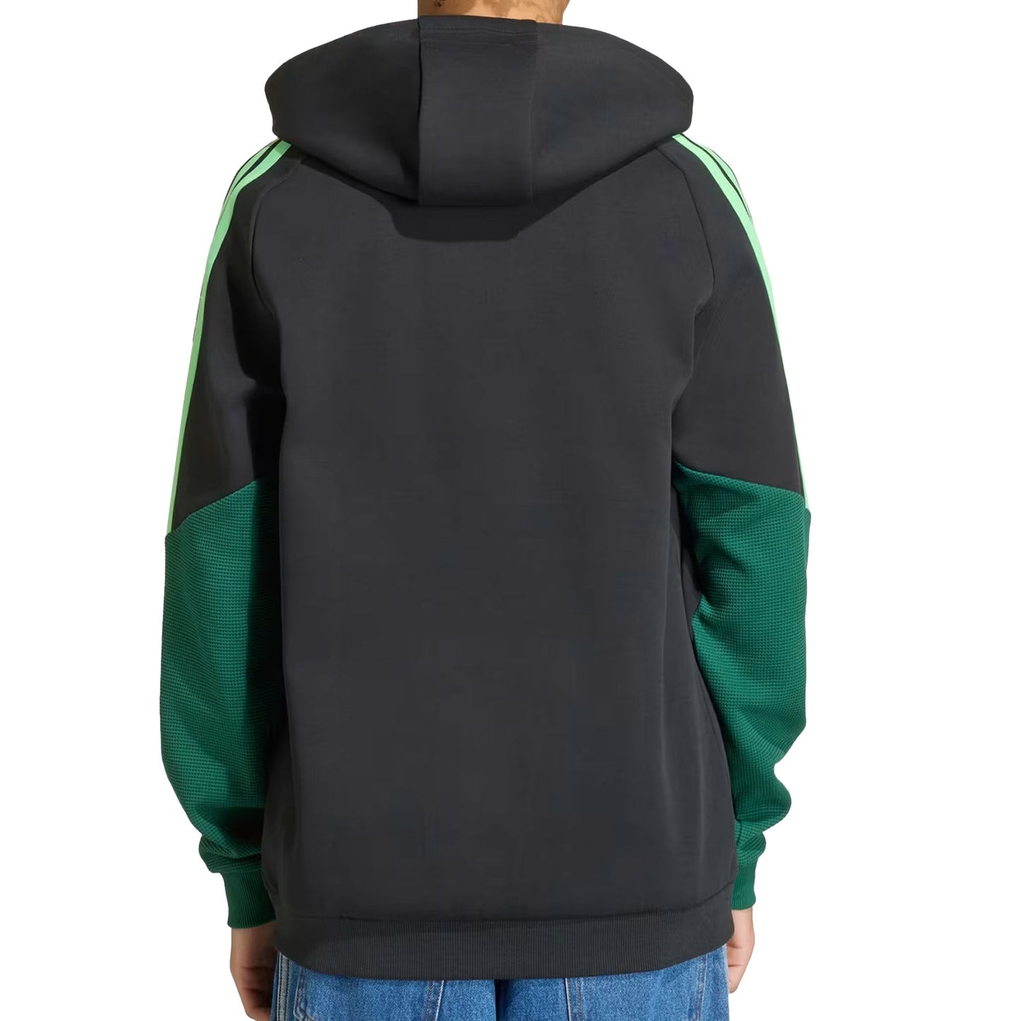 adidas Kids Mexico World Cup 2026 Tiro Hoodie Black/Green