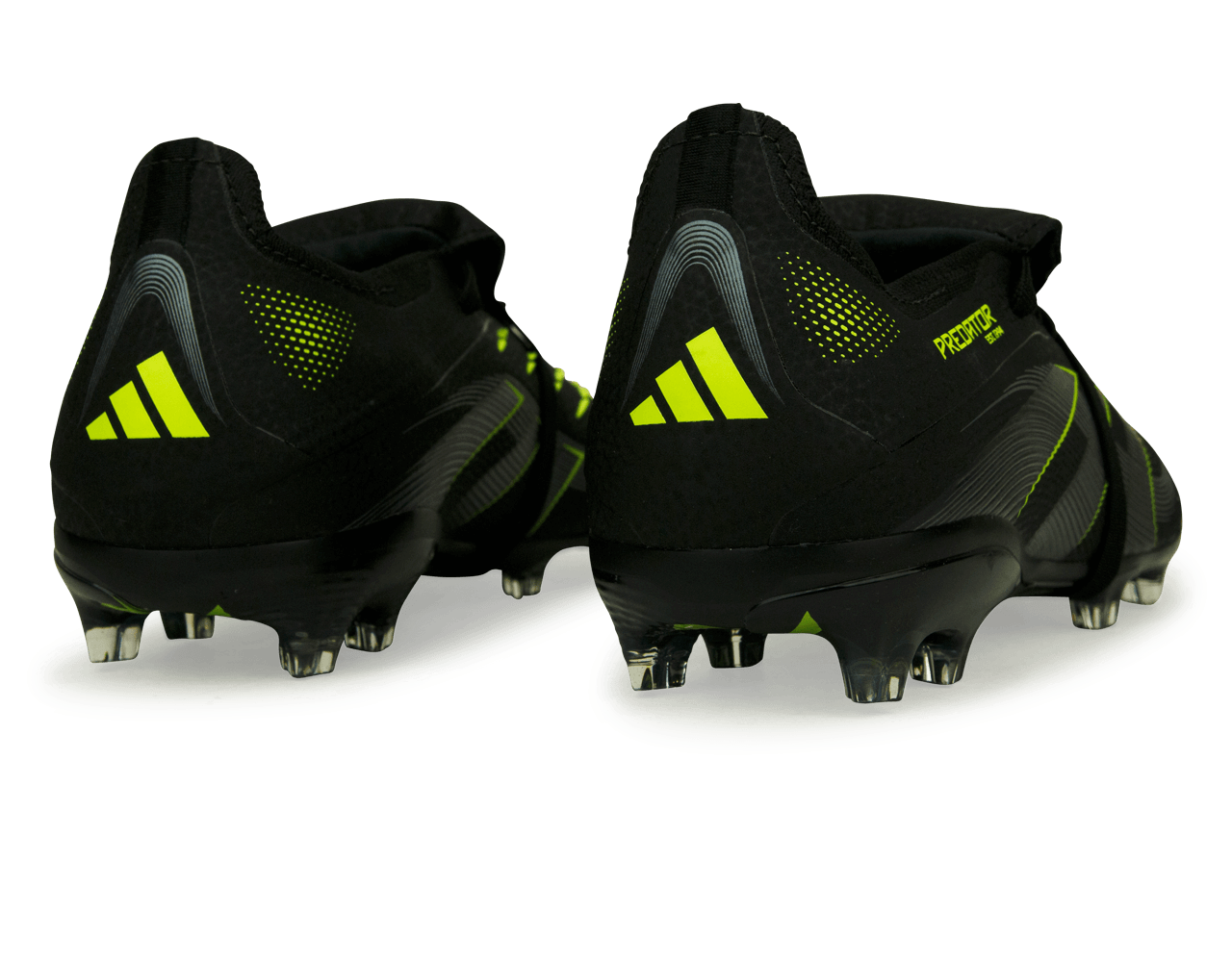 adidas Kids Predator Elite Foldover Tongue FG Black/Green
