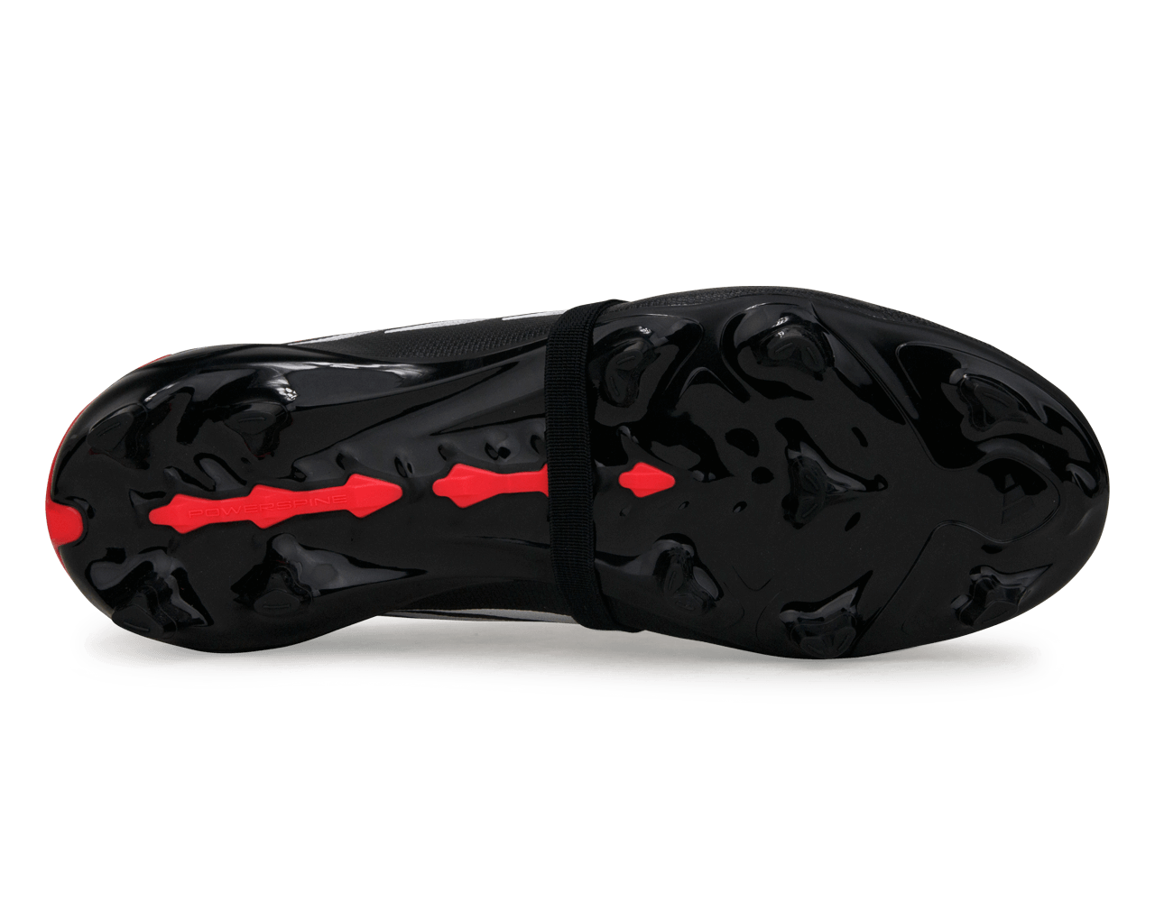 adidas Kids Predator League Foldover Tongue FG/MG Black/Lucid Red