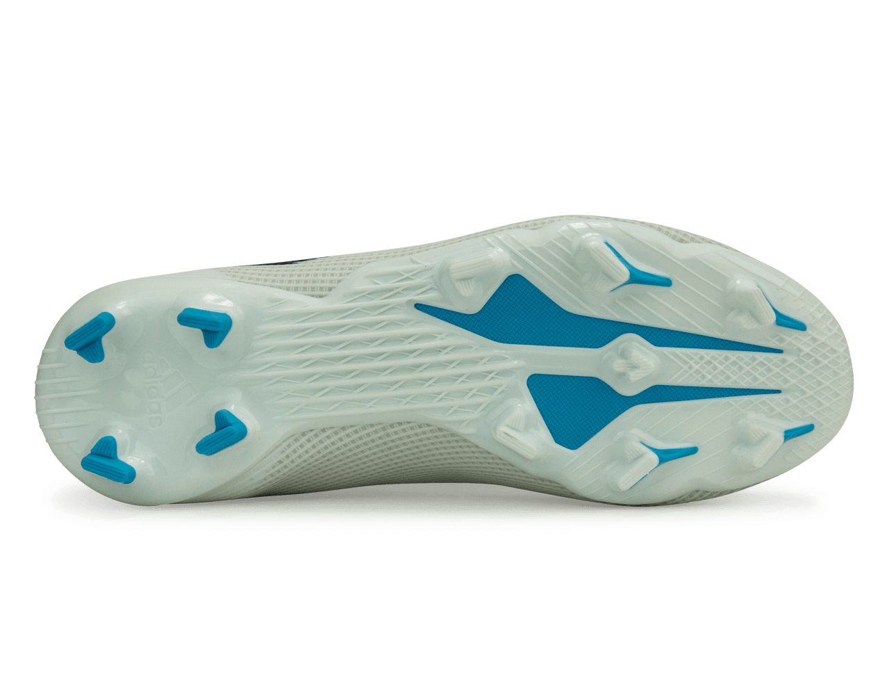 adidas Kids X Speedflow.3 FG White/Navy/Sky Blue