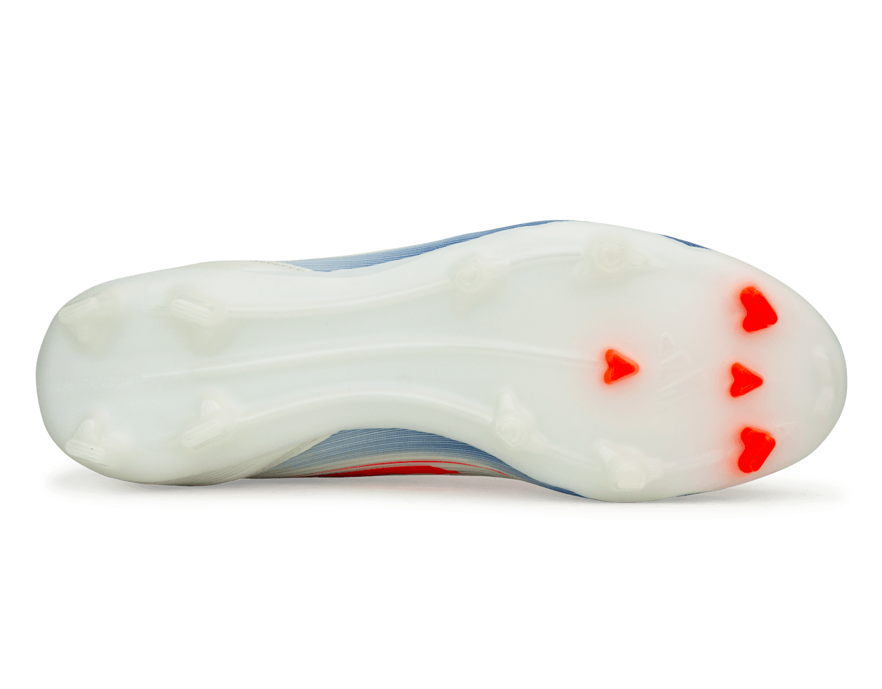 adidas Men's F50 League FG/MG White/Lucid Blue