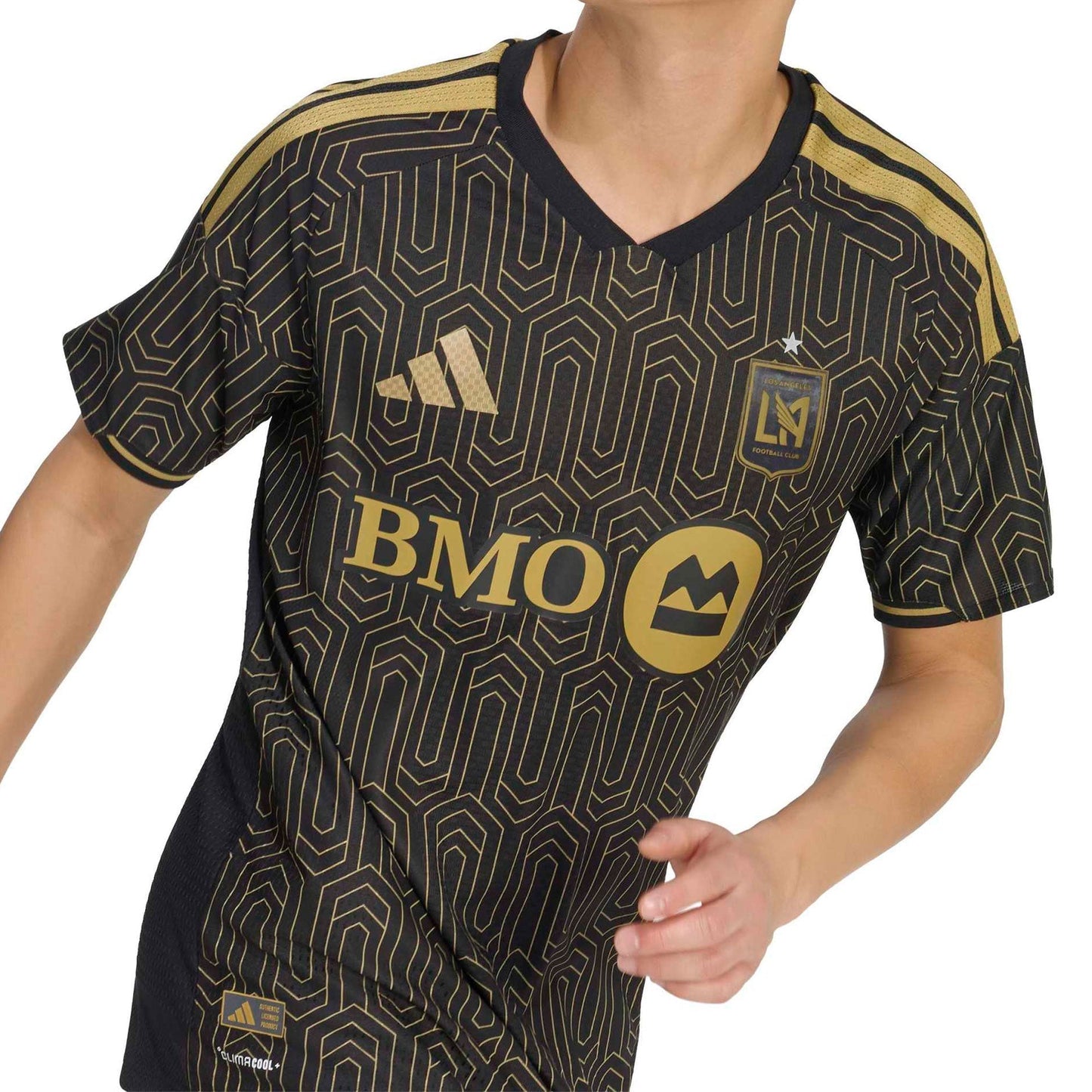 adidas Men's LAFC 2026/27 Authentic Home Jersey Black/Gold