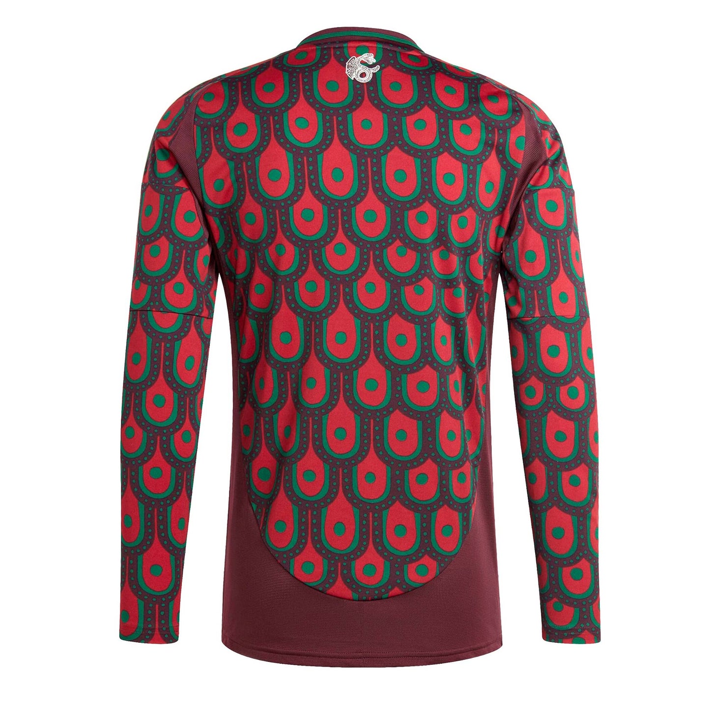 adidas Men's Mexico 2024/25 Home Long Sleeve Jersey Multicolor