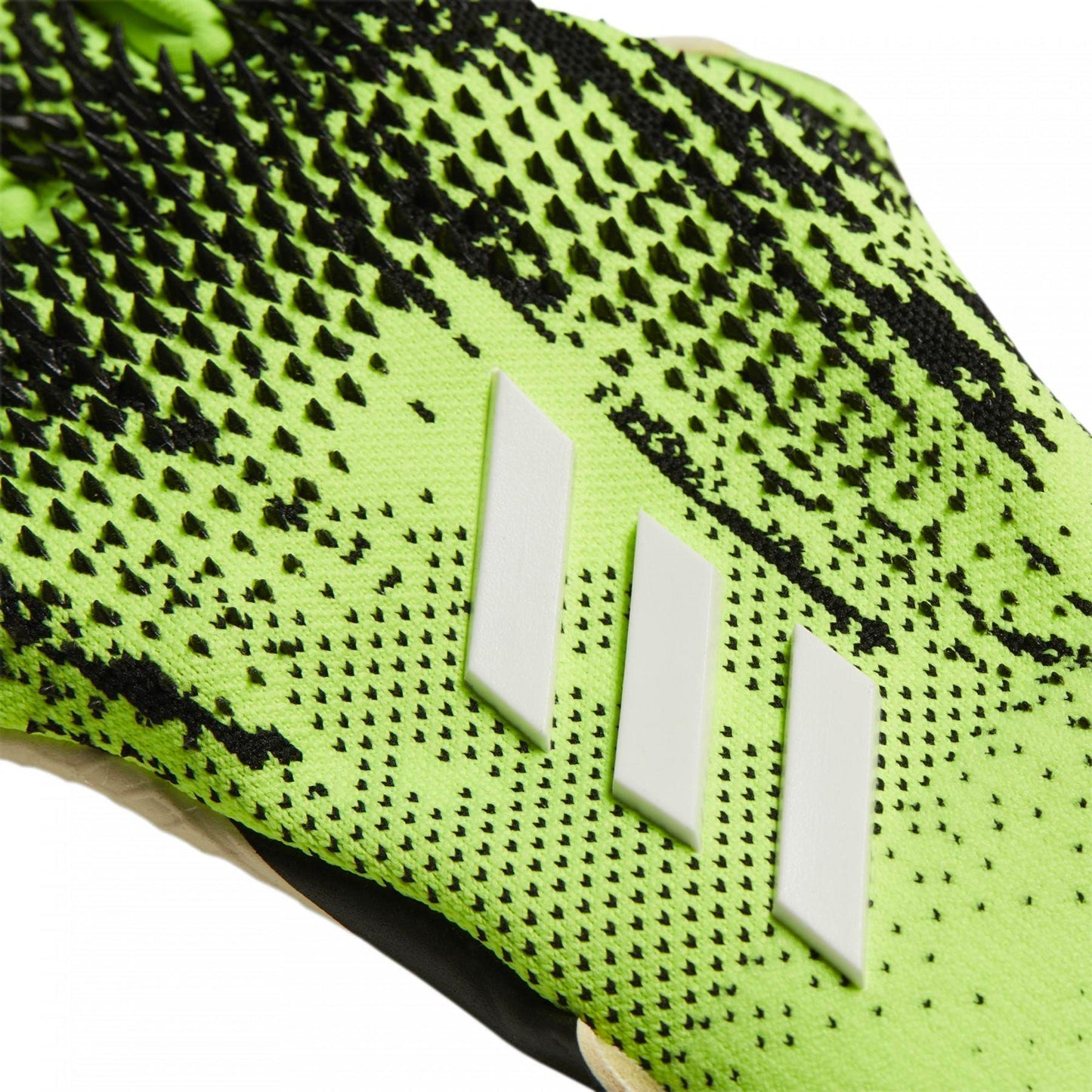 adidas Men's Predator 20 Pro Fingersave PC Goalkeeper Gloves Green/Black