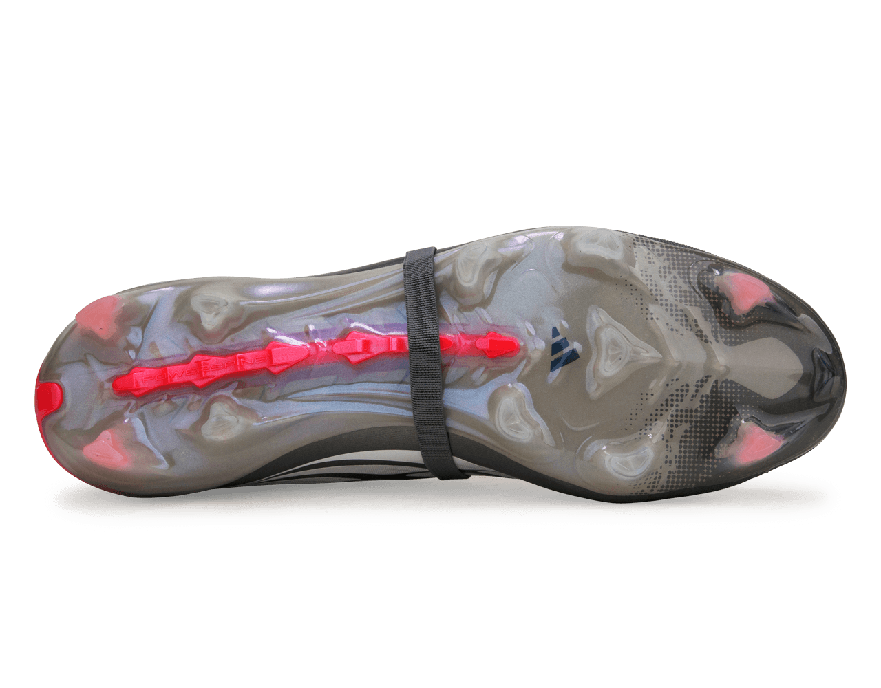 adidas Men's Predator Pro Foldover Tongue FG Iron Metallic/Red