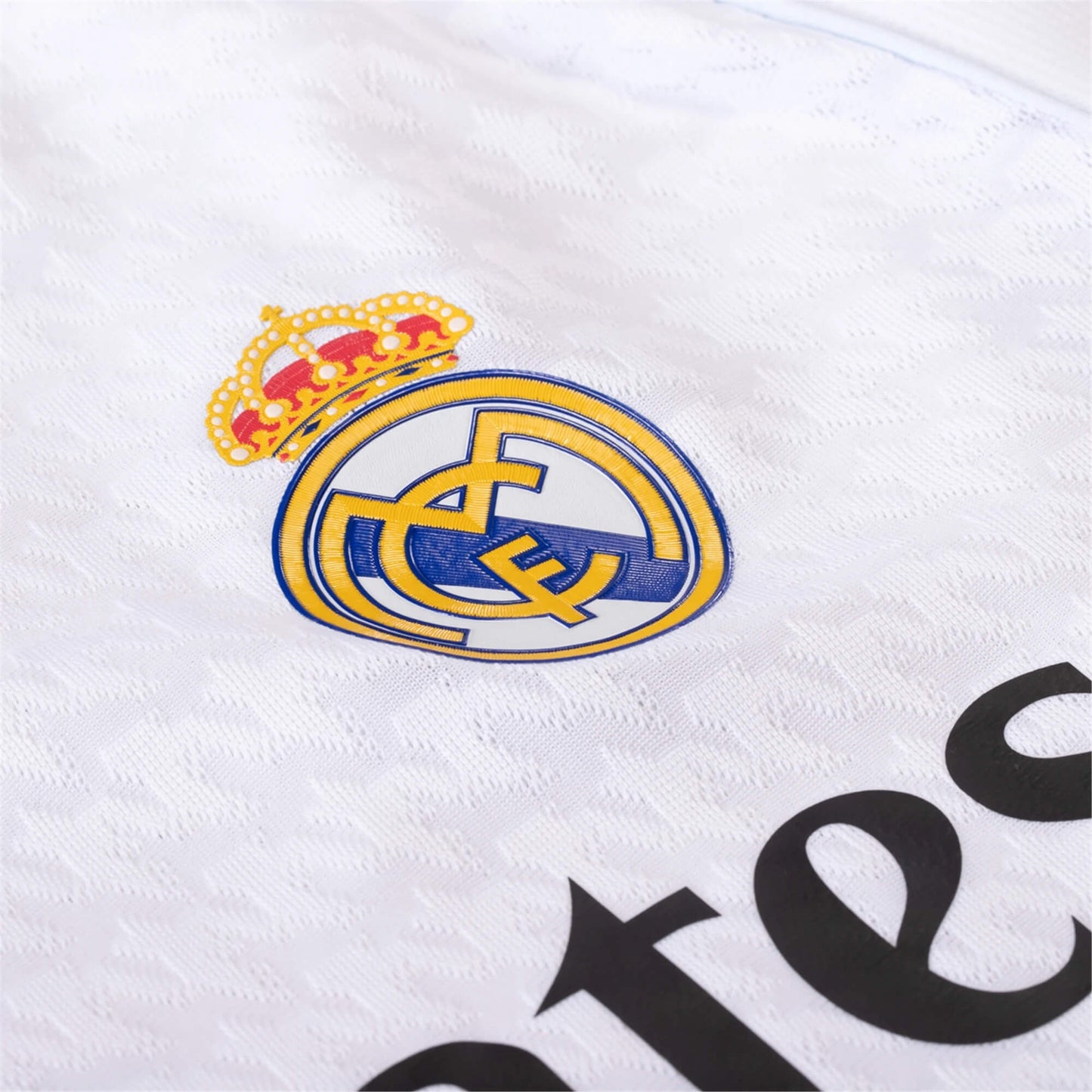 adidas Men's Real Madrid 2024/25 Authentic Home Jersey White/Black