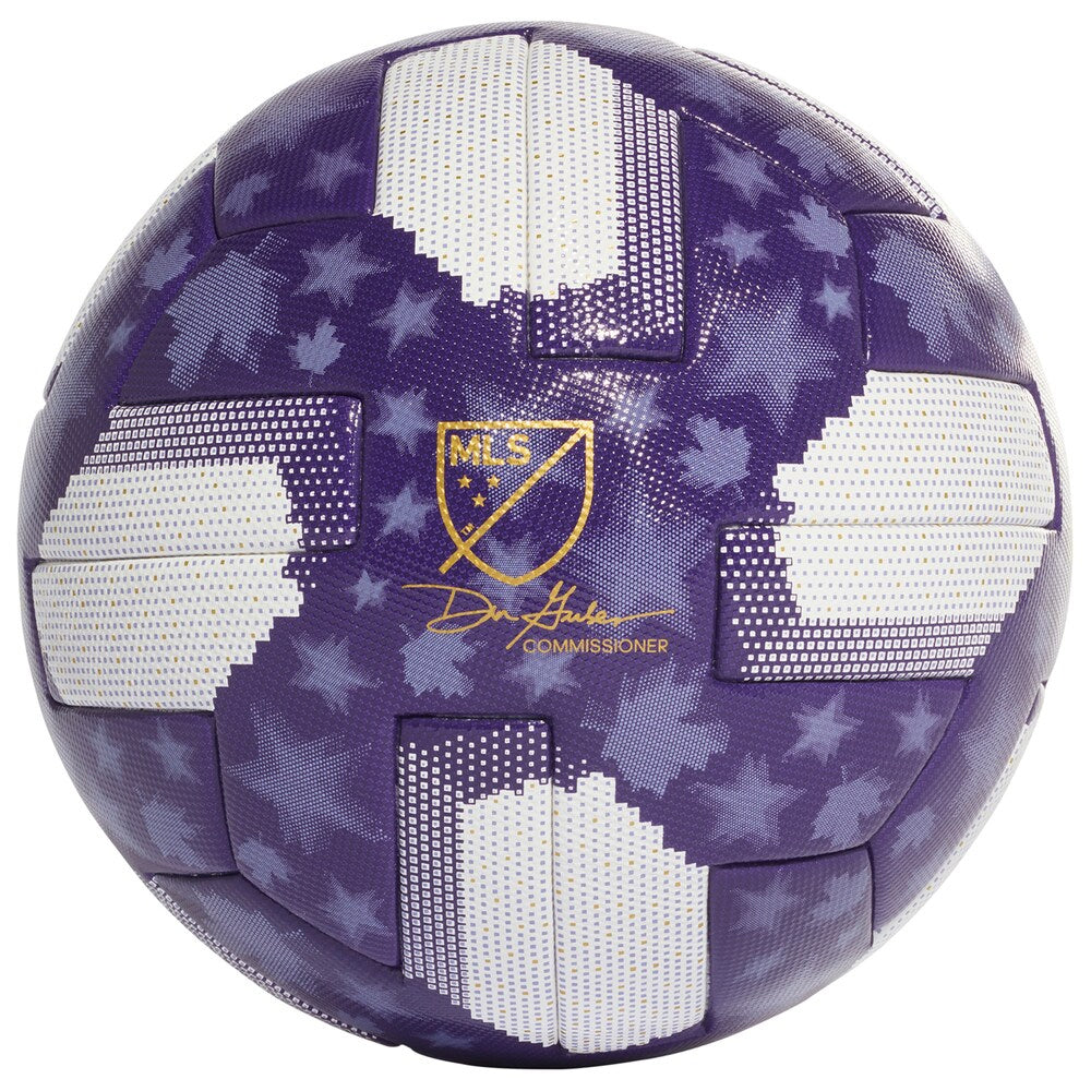 adidas MLS All-Star Game Official Match Ball White/Regal Purple