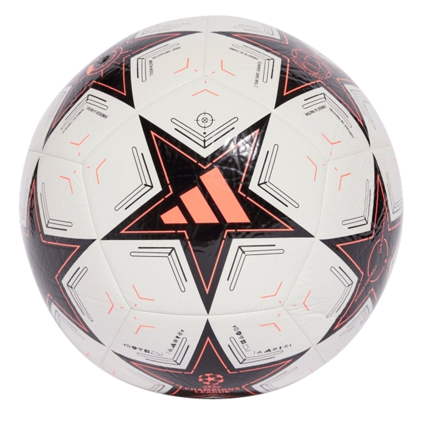 adidas UCL 2024/25 Club Ball White/Black/Turbo