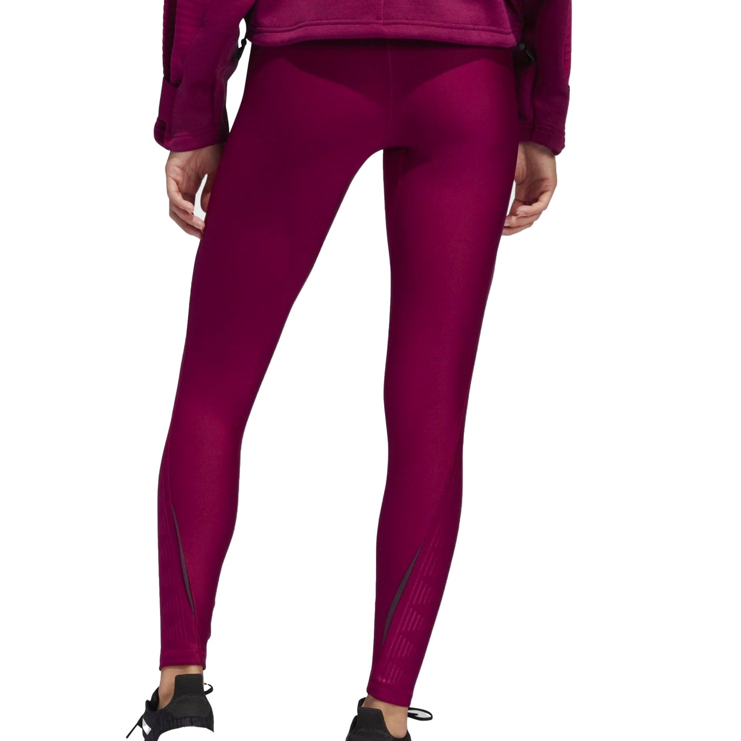 adidas Women's Alphaskin Cold.RDY Long Tights Power Berry